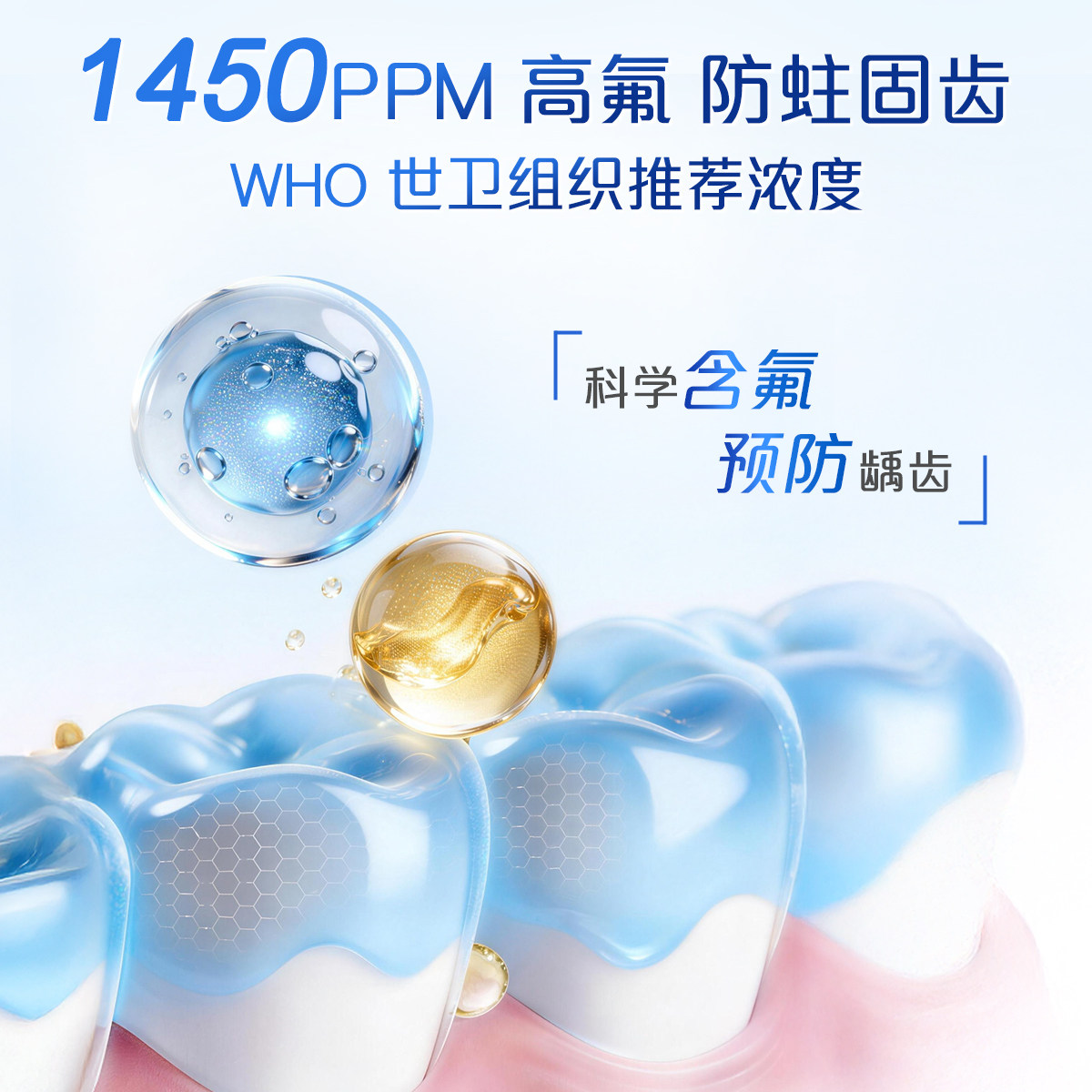 高露洁抗敏牙膏成人脱敏修复清新口气进口官方旗舰店正品75ml*2