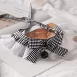 Шарф, милый слюнявчик, аксессуар с бантиком, в британском стиле