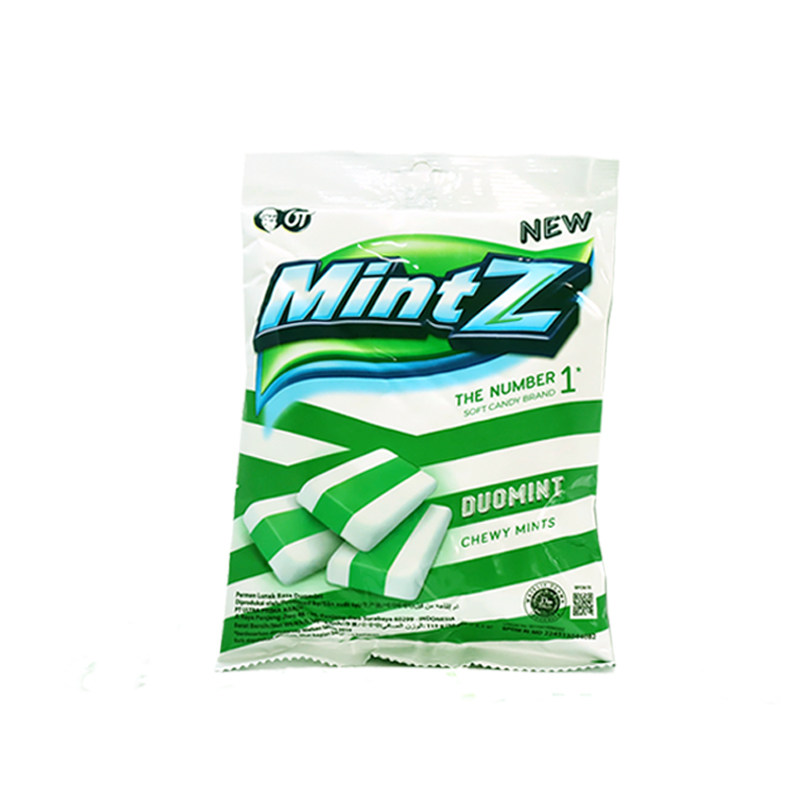 mintz明茨葡萄薄荷味双重薄荷软糖 OT海外糖果