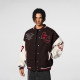 Achock Baseballjacke, kontrastfarbene Jacke, locker