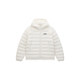 90 white duck down lightweight hooded rib down jacket warm men and women couple jacket