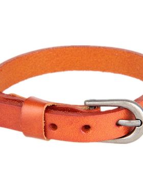 摇滚风朋克休闲复古牛皮手绳手工