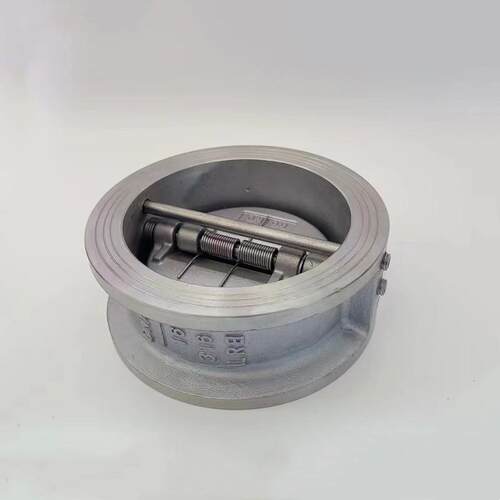 H76W-16P 不锈钢304蝶型形止回阀 不锈钢对夹式止回阀 DN50-DN600 - 图2