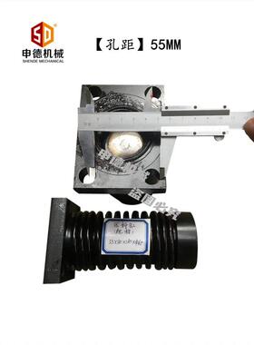 上海12*4000剪板机压脚压料缸 孔距55*80高度180现货进口压料油缸
