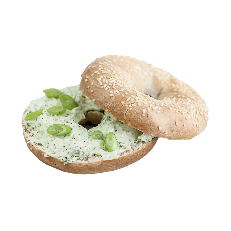 独立装全麦贝果6个早午餐搭配涂抹奶酪搭档面包吐司烘焙bagel - 图3