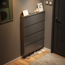 Shoe cabinet tipping-in-style ultra-thin entry into the family door minimalist style home doorway invisible containing shoe cabinet large capacity