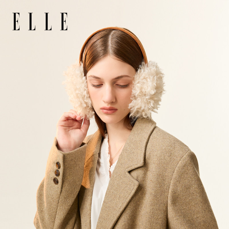 ELLE耳罩保暖冬季女可爱学生骑车耳捂子护耳毛绒耳包防冻耳套东北,淘宝优惠券,粉丝福利购,淘宝优惠卷