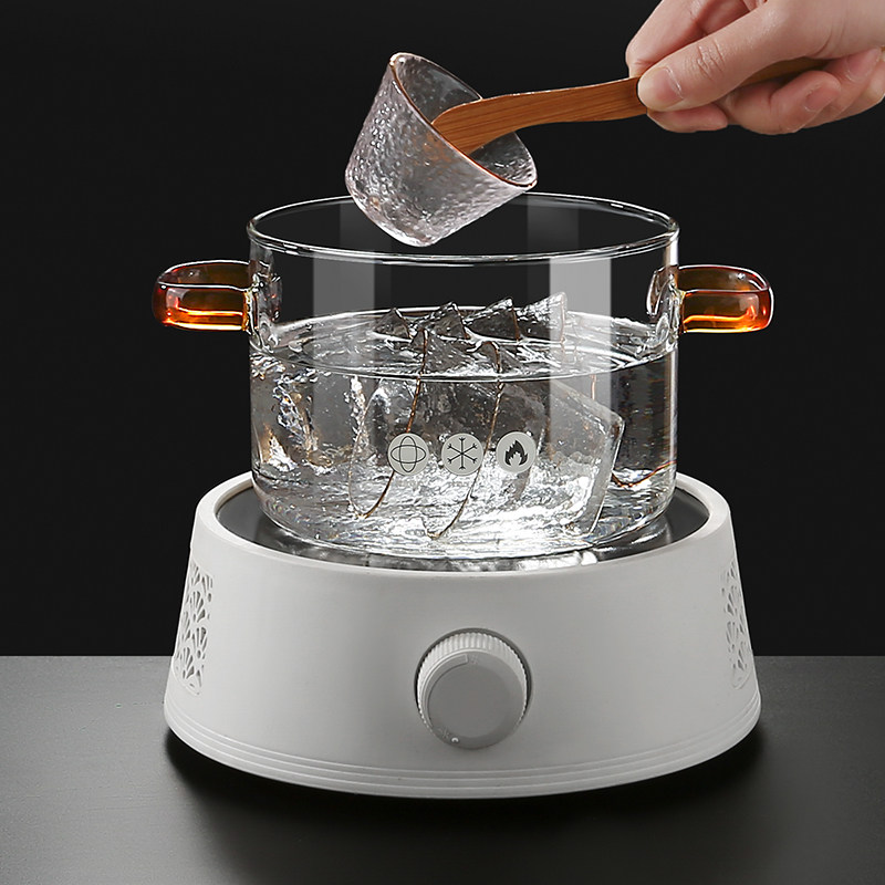 玻璃消毒锅茶洗带盖洗茶器可明火耐高温大号电陶炉煮茶杯器笔洗缸,淘宝优惠券,粉丝福利购,淘宝优惠卷