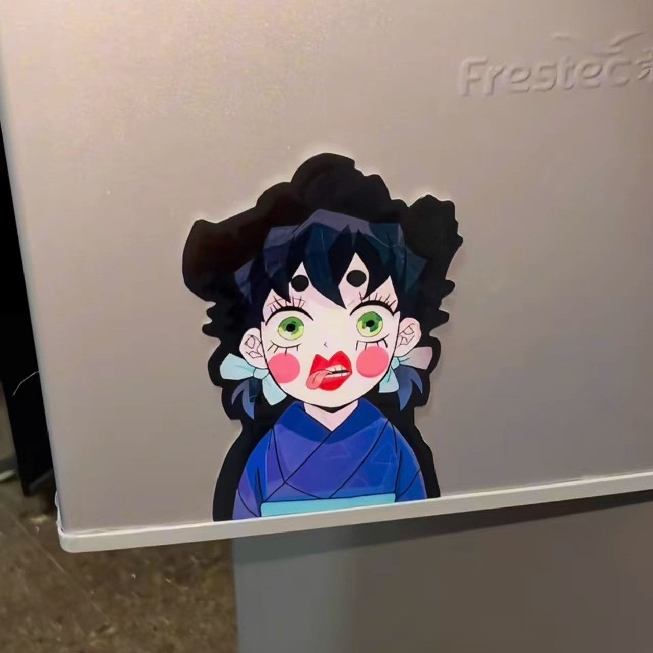 鬼灭之刃光栅卡3d可变换无限城炭治郎善逸伊之助周边防水搞怪车贴 - 图1