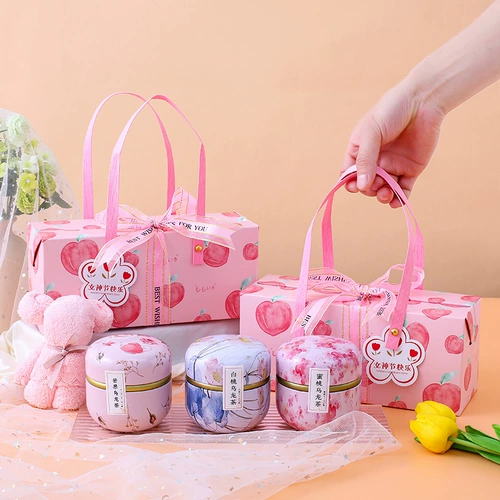 8 марта Женское мероприятие Небольшие подарки, чтобы отправить сотрудников 38 Festival Festival Difts Практические подарочные коробки