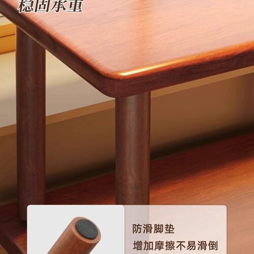 小桌子小茶几长方形客厅沙发边几边桌卧室床边桌床头置物架小方桌 - 图2