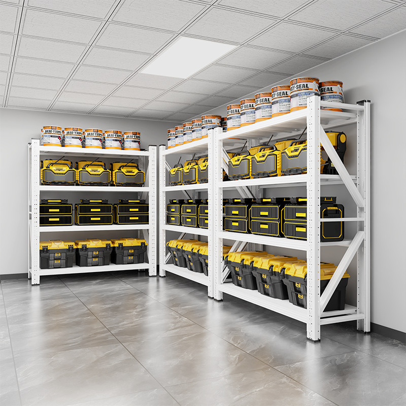 仓储货架多层置物架仓库重型加厚家用超市多功能铁架子落地展示架 - 图1