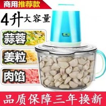 Morning Choo electric twisted meat machine Multi-functional cuisine machine Garlic Clay Machine Wringing Machine Auger Chilli Machine Wringing Machine