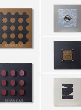 现代艺术设计感手工装饰画酒店会所客厅玄关新中式挂画装饰品摆件