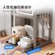 Kitchen microwave oven storage rack countertop multi-functional pull-out multi-layer thick bracket rice cooker oven storage rack