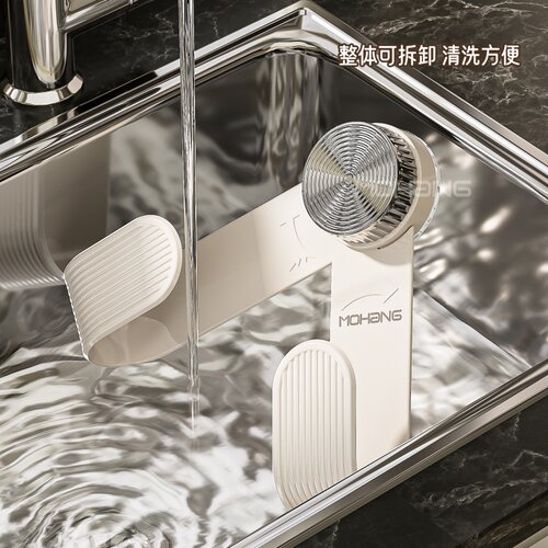 吸盘旋转锅盖架免打孔壁挂式厨房置物架收纳菜板放锅铲砧板架子 - 图3