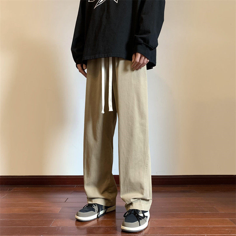 proteusboy男款春秋薄冰丝宽松长裤 ProteusBoy休闲裤