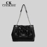 CFEIKSHI Демисезонная сумка на одно плечо для отдыха, изысканный стиль