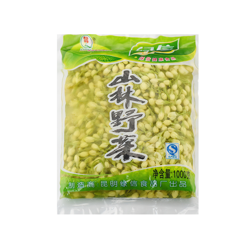 绿信山林野菜1000g凉菜即食素菜凉拌菜酒店饭店特色半成品食材 - 图3