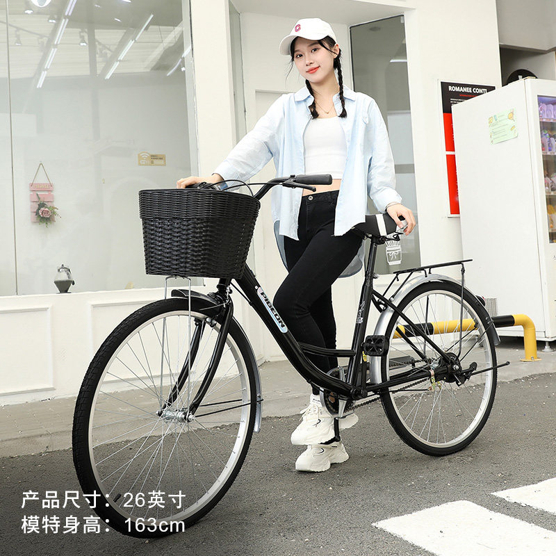 飞鸽官方旗舰店女士通勤车自行车 飞鸽自行车轻便车/通勤自行车