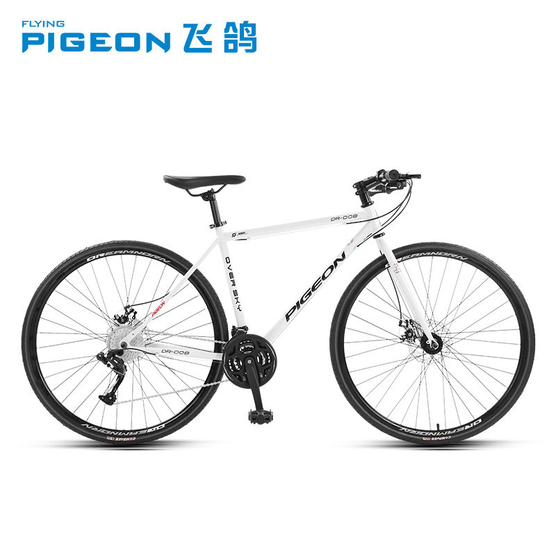 自行车官方旗舰店平把禧玛诺男赛车 飞鸽自行车公路自行车