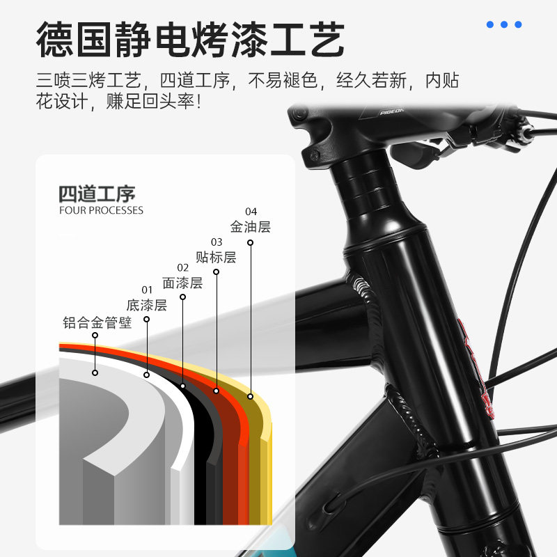  飞鸽自行车公路自行车