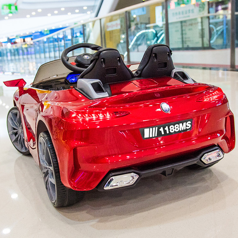 婴儿童四轮遥控男女可坐小孩电动车 酷仔王子童车儿童电动车