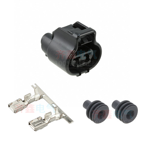 TE 176143-2公端壳体2P连接器Econoseal母端壳体176146-2 - 图3