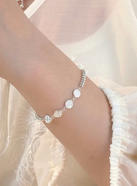 S999足银国风平安喜乐手链