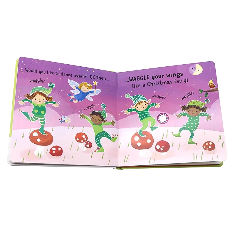 Usborne发声书 与精灵共舞 英文原版绘本 Dance with the Elves 按键触摸发声书 儿童早教启蒙 英语故事绘本 亲子共读 SAM TAPLIN