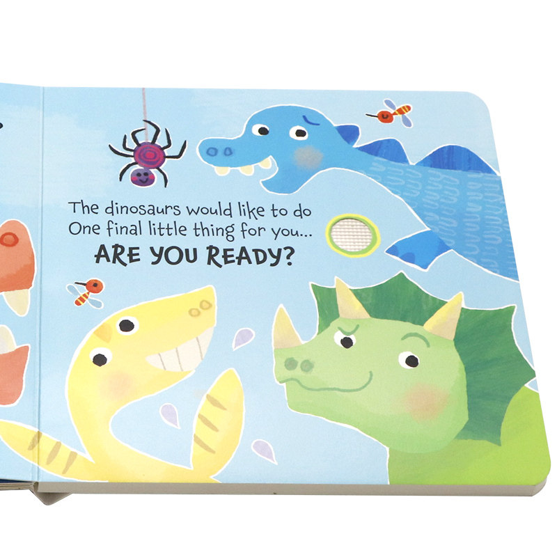 Usborne出品恐龙你的屁股在哪英文原版绘本 Was That Your Bottom, Dinosaur? 尤斯伯恩亲子睡前共读纸板发声书Sam Taplin