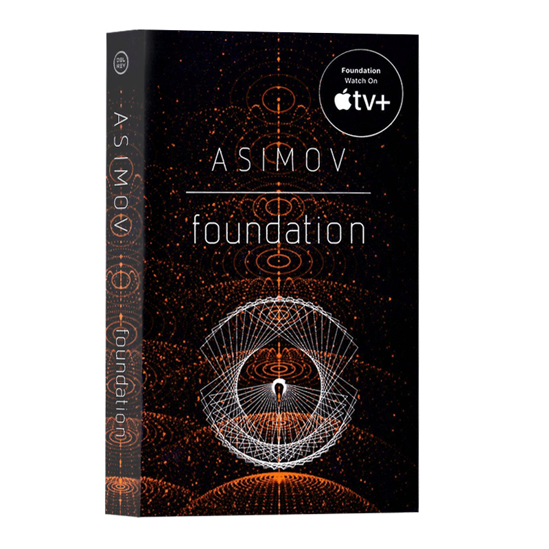 现货 银河帝国基地七部曲 Foundation 英文原版小说艾萨克阿西莫夫经典科幻系列1-7册 Isaac Asimov 讲述人类未来两万年的历史