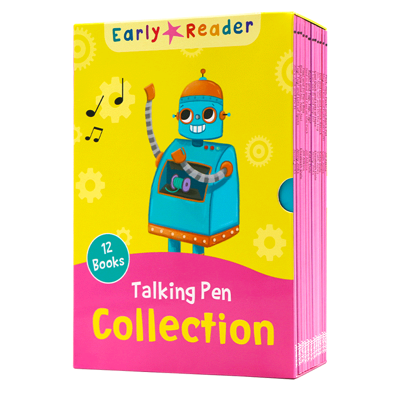 Maverick Early Reader 12册 粉色 level 1 英文原版绘本 Pink Readers box sets 儿童英语分级阅读绘本 幼儿早教启蒙认知亲子共读