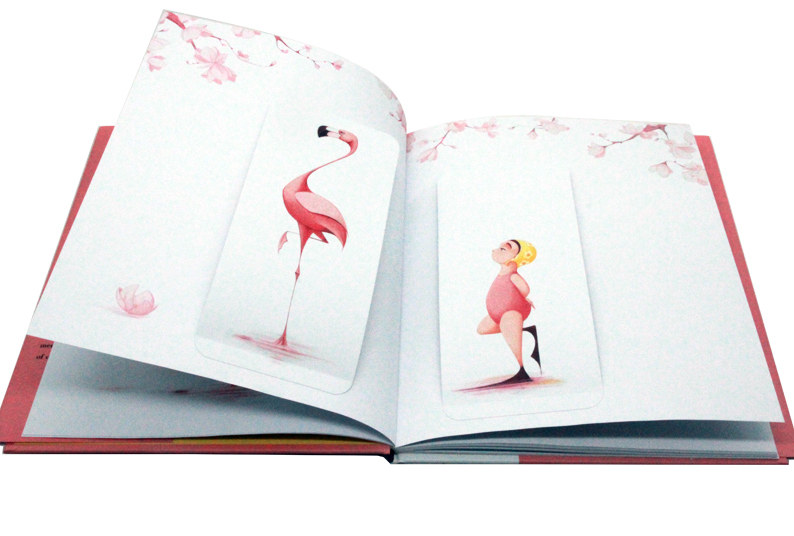 弗洛拉和火烈鸟 Flora and the Flamingo 英文原版绘本 凯迪克银奖 精装大开英语启蒙图画故事书 亲子共读绘本