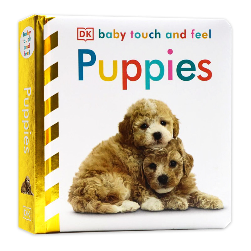 DK触摸书 dk baby touch and feel 英文原版绘本 指偶书 幼儿英语启蒙认知纸板书撕不烂感官训练绘本 早教益智 0-3岁亲子互动共读