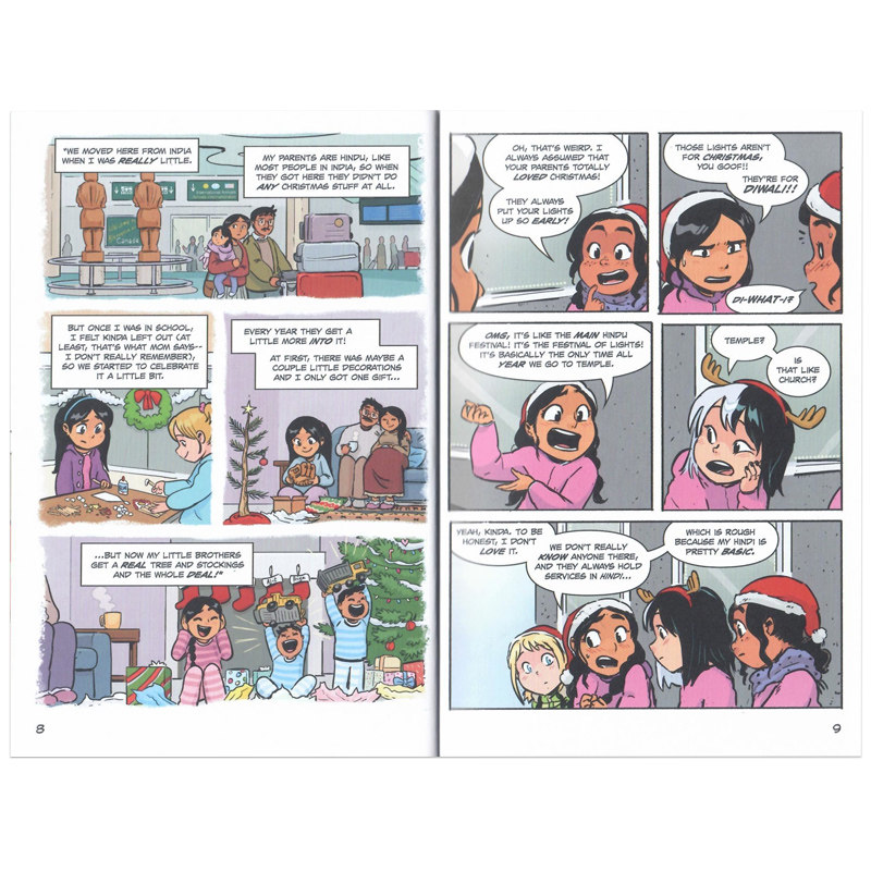 现货 爪子系列5册 英文原版 PAWS 儿童全彩漫画图画书 冬日的友谊故事 进口英语书籍 Nathan Fairbairn 小学英语课外读物