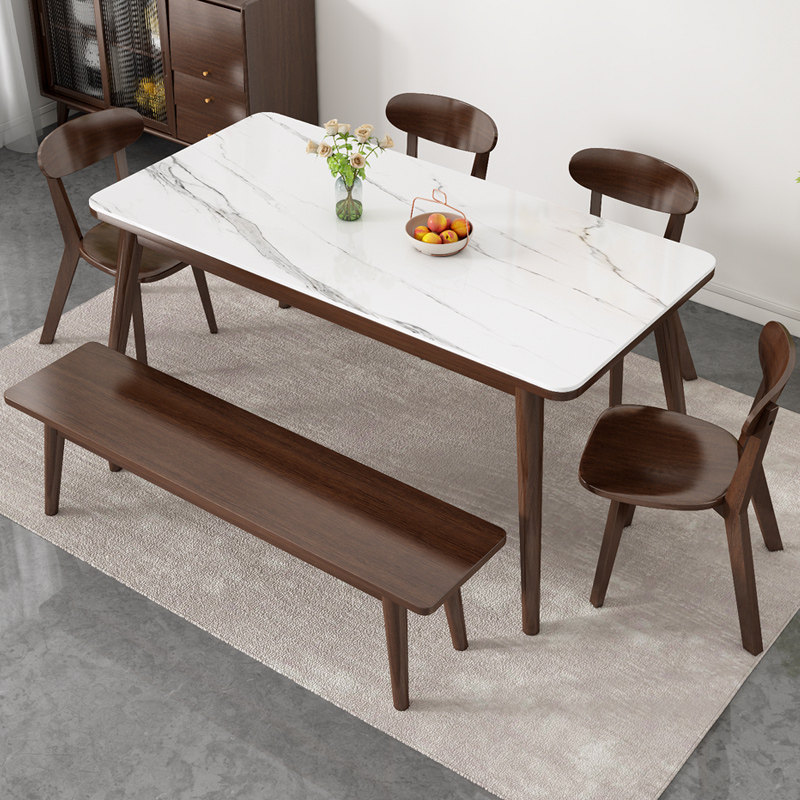  赫铭宣岩板餐桌