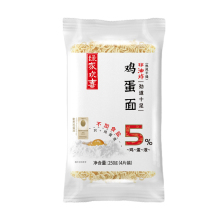 3斤！绿家欢喜鸡蛋面5%非油炸