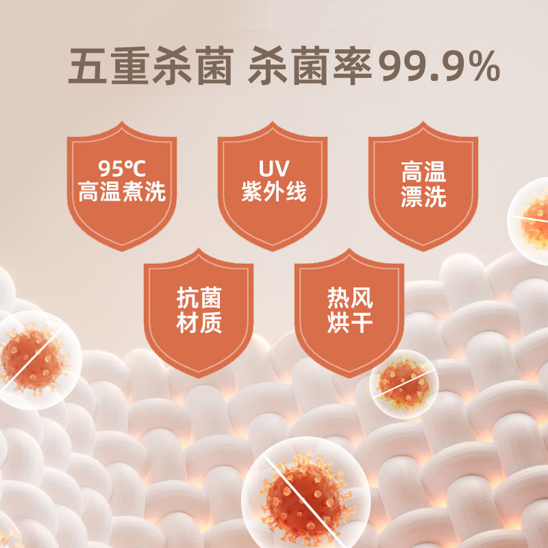 爱豆洗衣机洗烘一体内裤清洗内衣 爱豆电器洗衣机