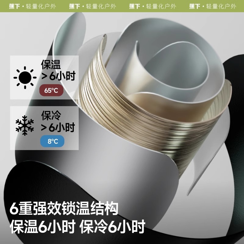 Beneunder保温杯男女款小巧便携咖啡杯杯子水壶随行杯办公室水杯