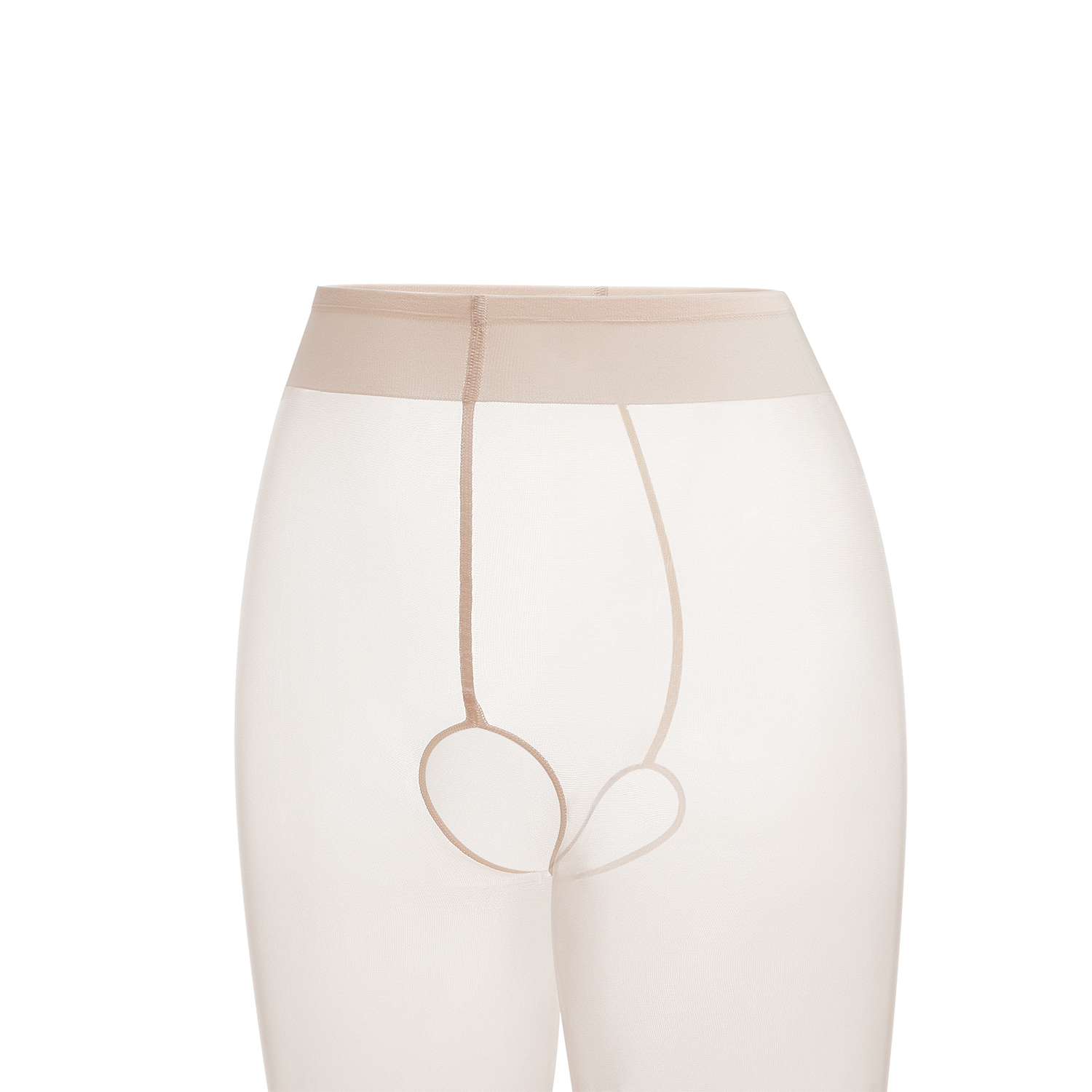 绫「羽」1d一线开裆性感隐形女连裤袜 绫天生丝滑连裤袜/打底袜