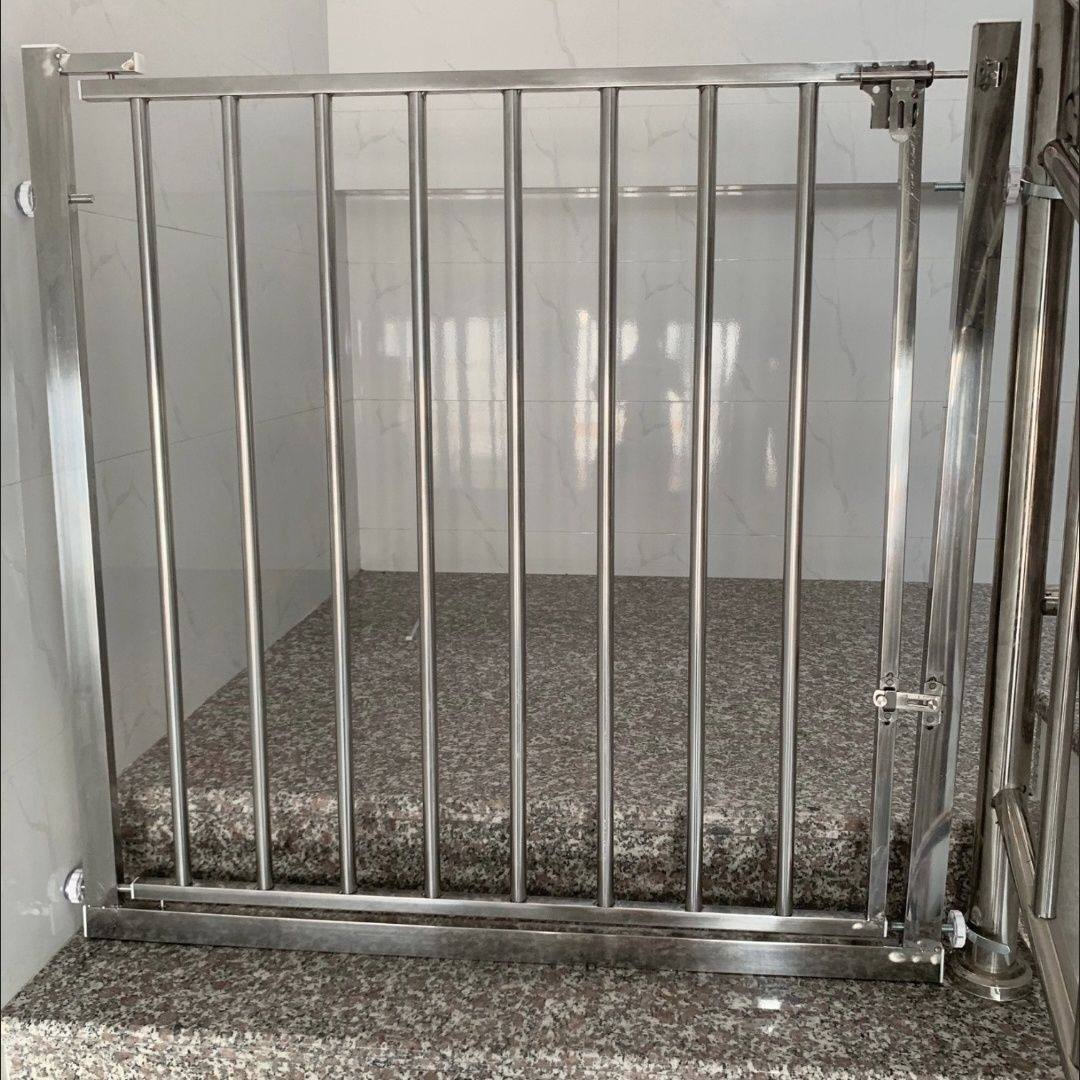 门护栏免打孔儿童防护栏婴儿童楼梯口围栏宠物阳台室内门栏不锈钢,淘宝优惠券,粉丝福利购,淘宝优惠卷