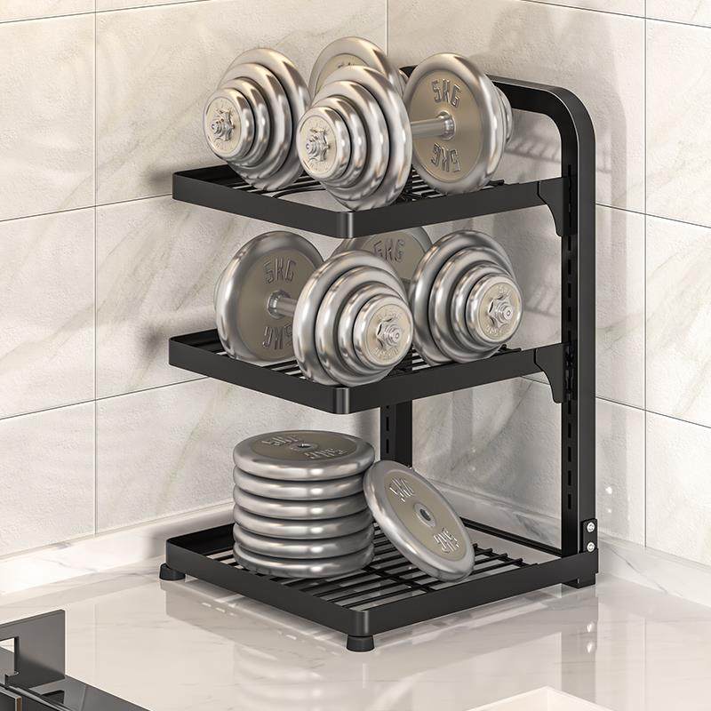 帅帝厨房锅架置物架家用多层锅具收纳架下水槽橱柜内分层放锅架子,淘宝优惠券,粉丝福利购,淘宝优惠卷