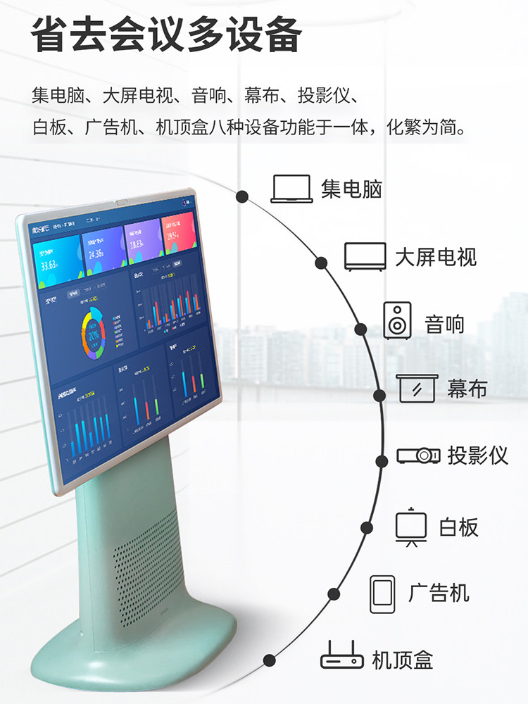 办公会议一体机长虹addfun电子白板 ADDFUN电子白板/会议教学平板一体机