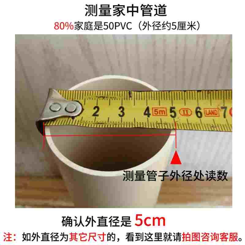 厨房水槽洗碗机净水器排水四通洗衣前置过滤厨宝软管下水三通接头 - 图2