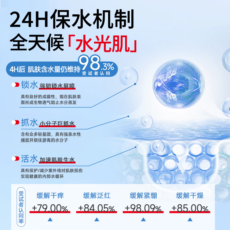 积雪草B5面膜补水非美白去黄气暗沉保湿晒后舒缓修复正品旗舰店