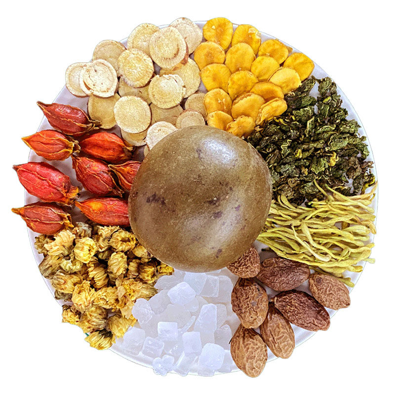 胖大海甘草片包菊花茶 榕芝堂组合型花茶