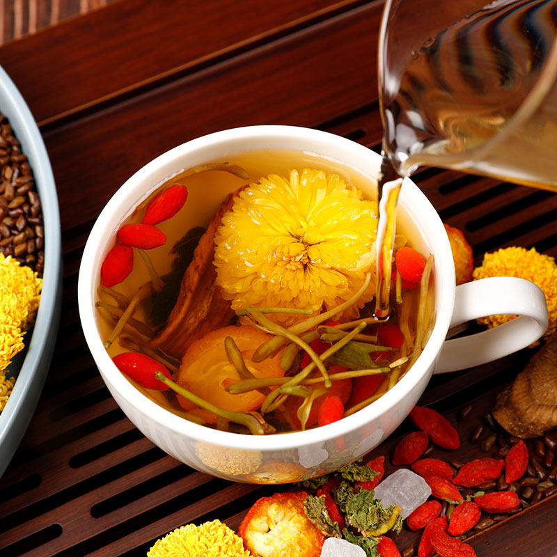 金银花枸杞子去菊花决明子茶 榕芝堂代用/花草茶