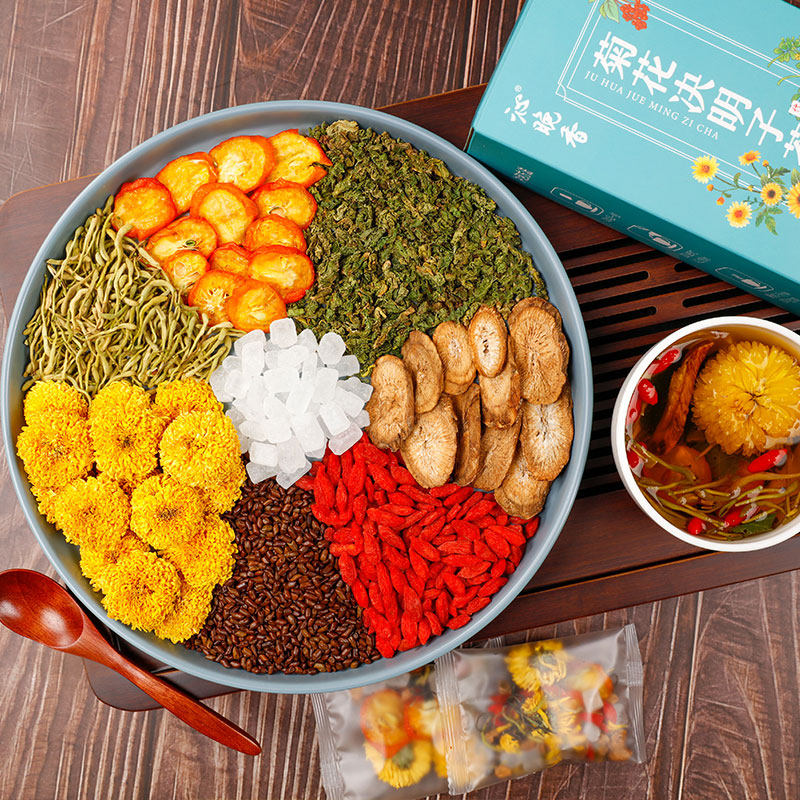 金银花枸杞子去菊花决明子茶 榕芝堂代用/花草茶