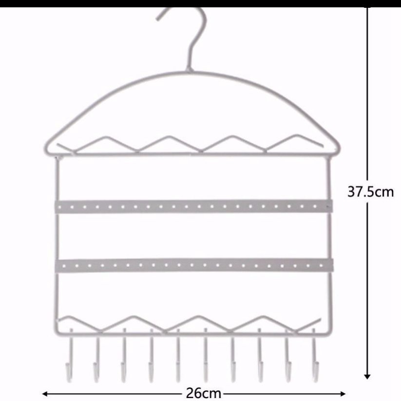 墙v挂j示环小首挂列耳钉家架纳收坠商摆架耳用饰耳饰展品摊陈架用-图0